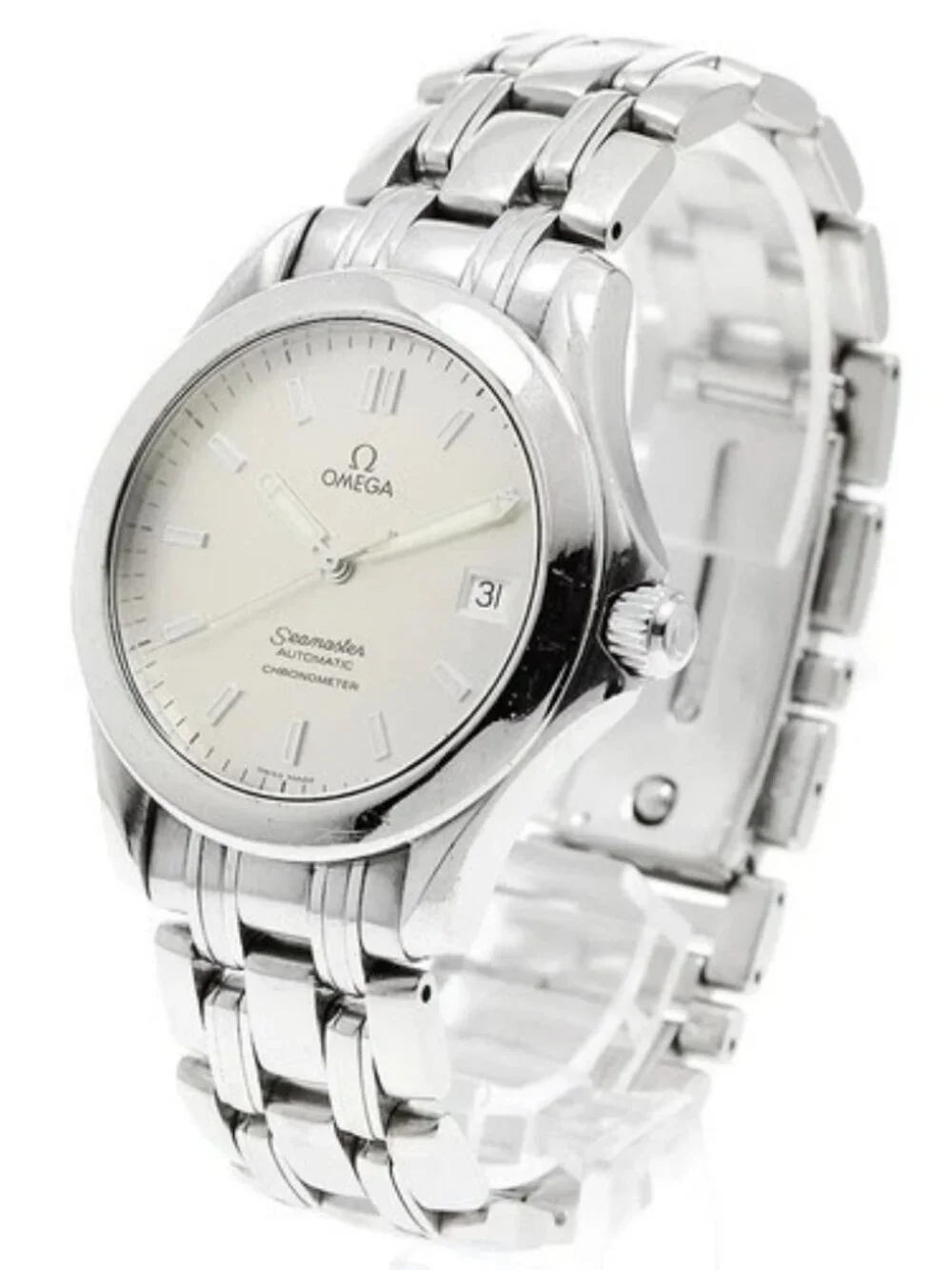 OMEGA Seamaster120 2501.33 Date Silver Dial Automatic Men's Watch_961075